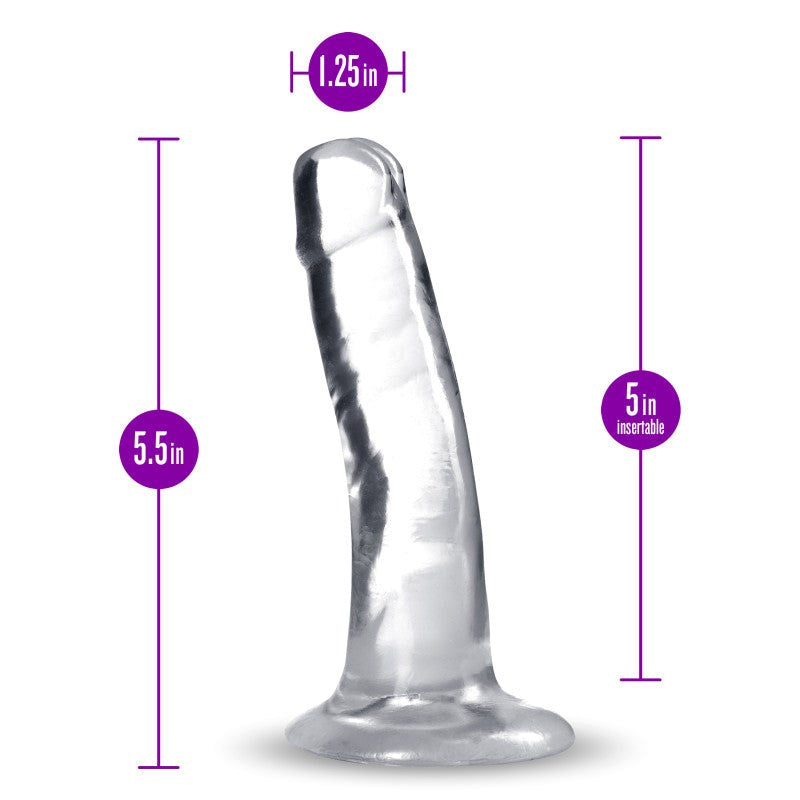 B Yours Plus Hard N Happy - Clear - - Realistic Dildos