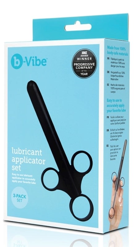B-Vibe Luxury Lubricant Applicator Set - Discreet Pleasure Enhancement - Vibrator Accessories
