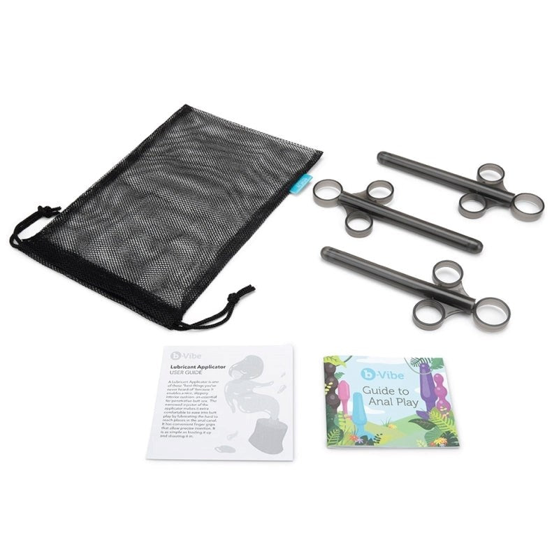 B-Vibe Luxury Lubricant Applicator Set - Discreet Pleasure Enhancement - - Vibrator Accessories