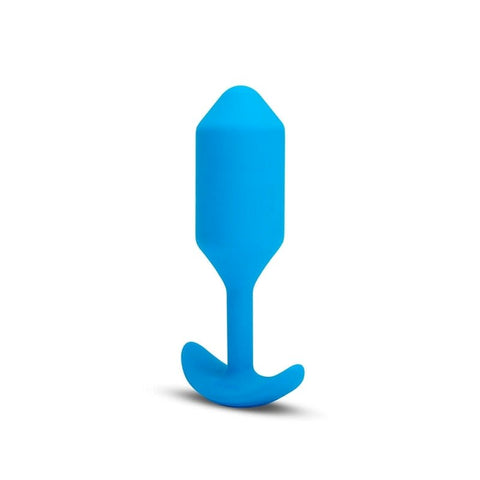 B-Vibe Weighted Vibrating Anal Plug - Premium Silicone Comfort - Anal Vibrators