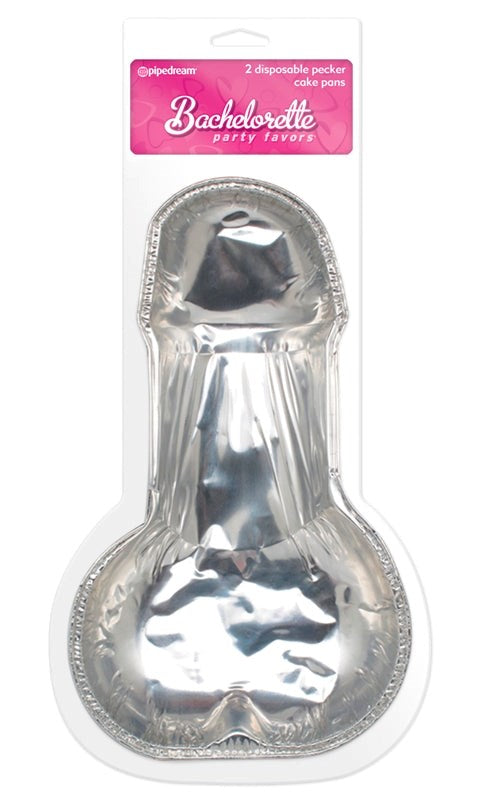 Pipedream Bachelorette Party Favors Pecker Cake Pans 2 Pack - Bachelorette and Bucks