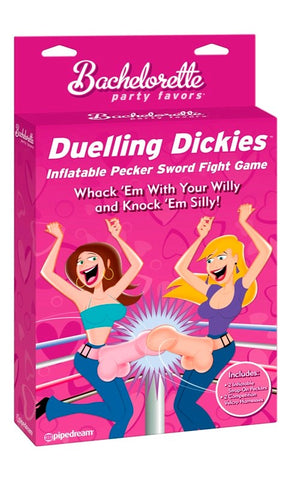 Pipedream Bachelorette Party Dueling Dickies Party Pecker - Inflatable Dildos and Vibrators