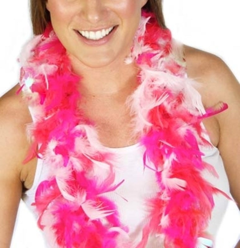 Pipedream Bachelorette Party Favors Feather Boa/Tiara Set - Sex Games, Coupons and Tricks