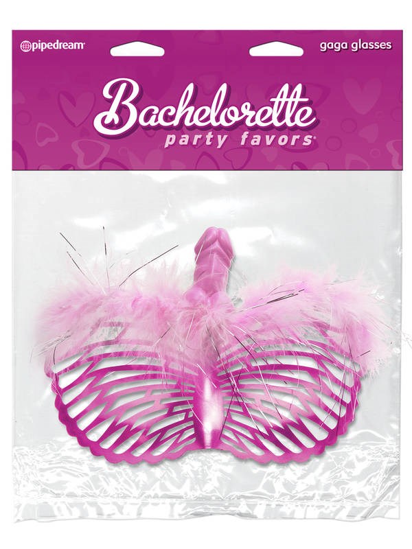 Pipedream Bachelorette Party Favors Gaga Glasses - Bachelorette and Bucks