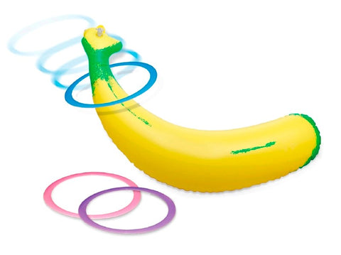 Pipedream Bachelorette Party Inflatable Banana Ring Toss - Bachelorette and Bucks