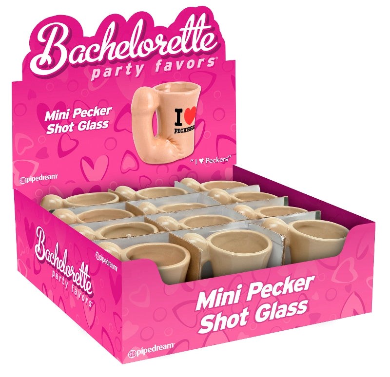 Pipedream Bachelorette Party Mini Pecker Shot Drinking Glass - Sex Games, Coupons and Tricks