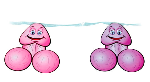 Pipedream Bachelorette Party Favors 12 Feet Pecker Banner - Sex Games, Coupons and Tricks