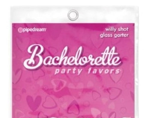 Pipedream Bachelorette Party Favors Willy Shot Glass Garter - Bachelorette and Bucks