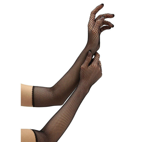 BACI WL Fishnet Opera Gloves - Wigs and Gloves