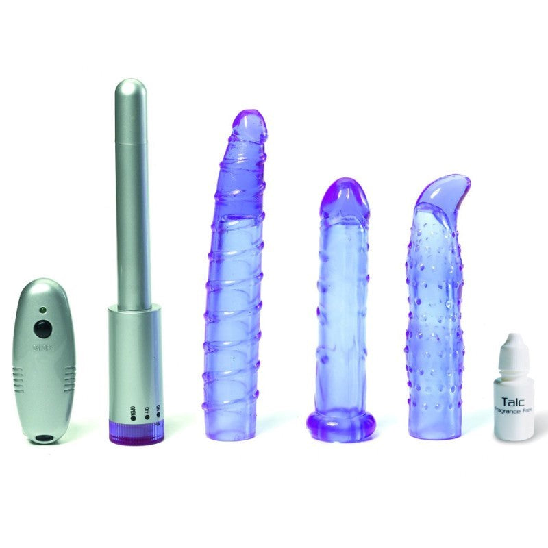 Bedroom Antics 3 Sleeve Vibrator Kit - - Sex Kits