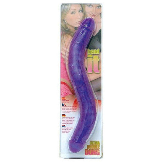 Bend It Ultra Double Dong Lavender - Realistic Dildos