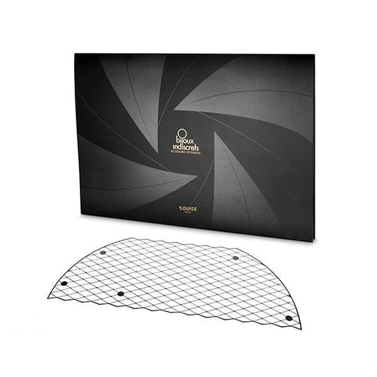 Bijoux Indiscrets' Louise Lace Blindfold - Embrace Sensory Delight - Fancy Dress Ups