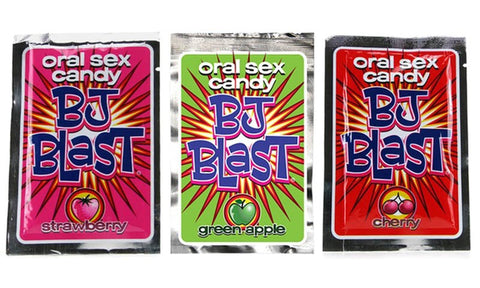Pipedream 3 Pack BJ Blast Oral Sex Candy - Sex Games, Coupons and Tricks