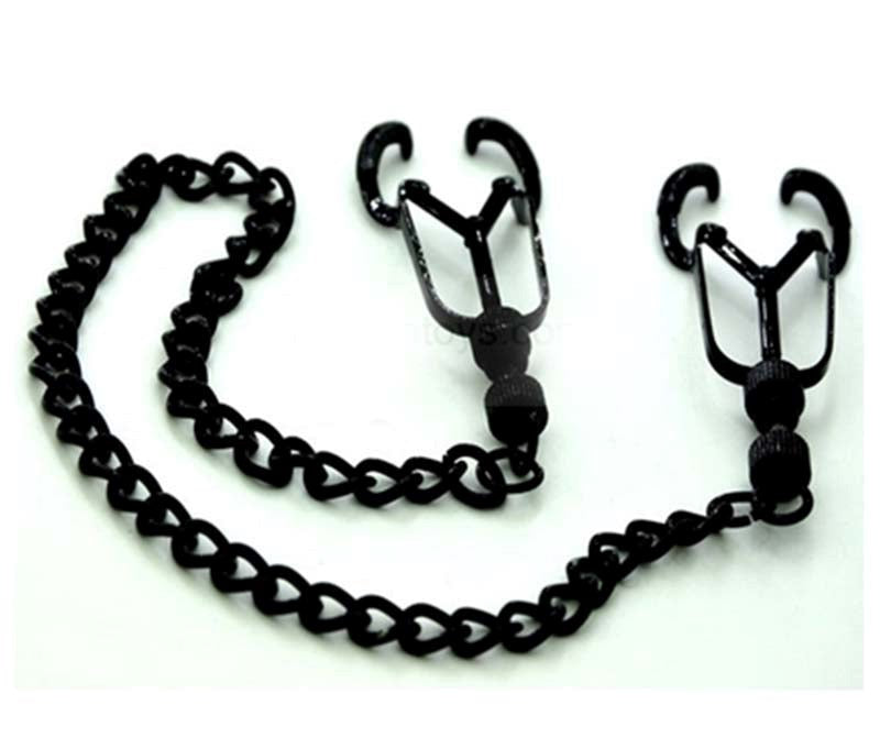 Black Beetle Nipple Clamps - - Breast and Nipple Toys