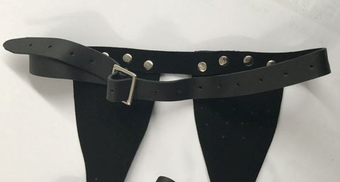 Blinky Bill Bondage Blinkers Extreme Leather - Masks And Blindfolds