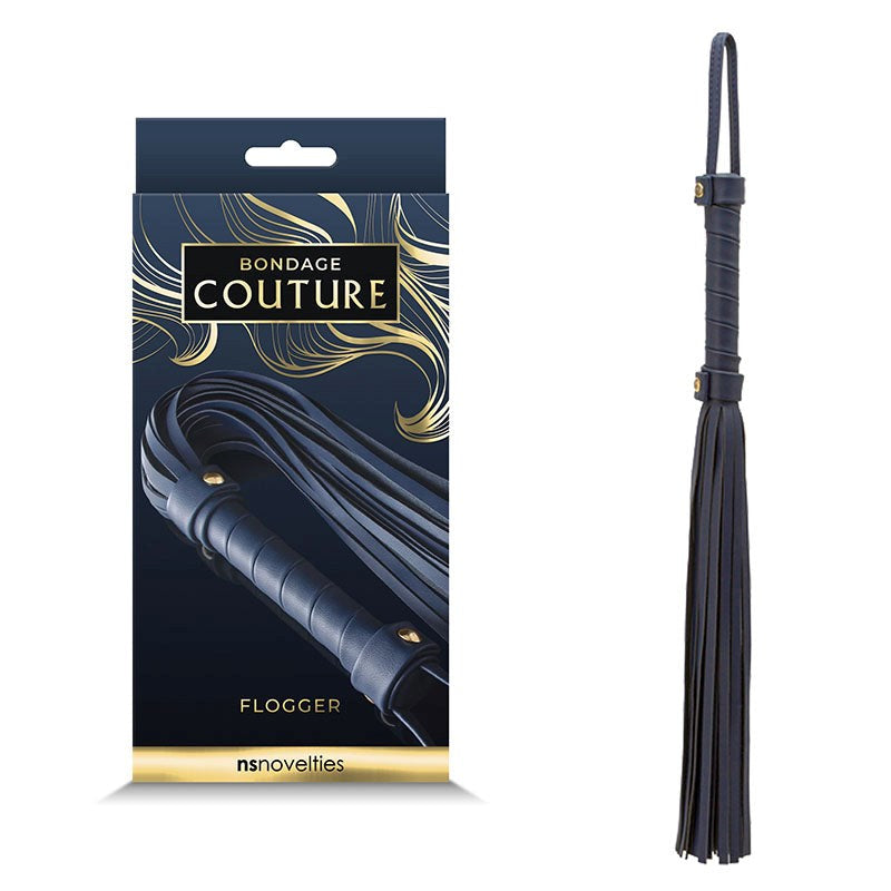 Bondage Couture Flogger - - Whips And Crops