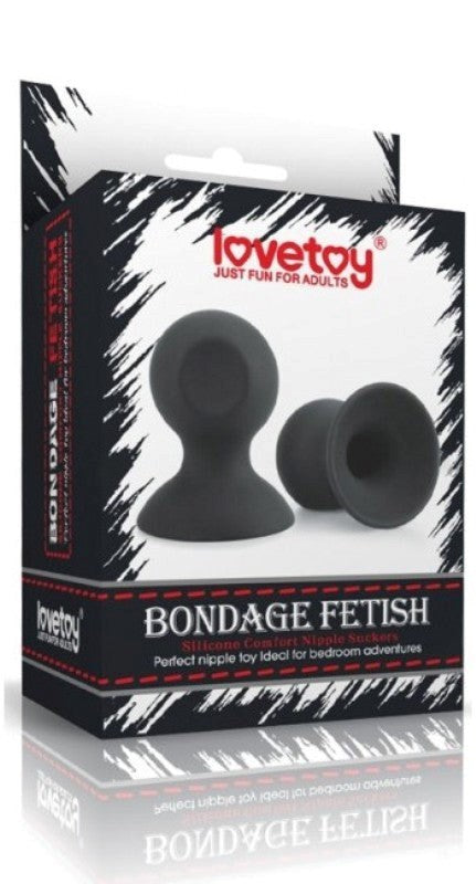 Bondage Fetish Silicone Nipple Suckers - - Breast and Nipple Toys