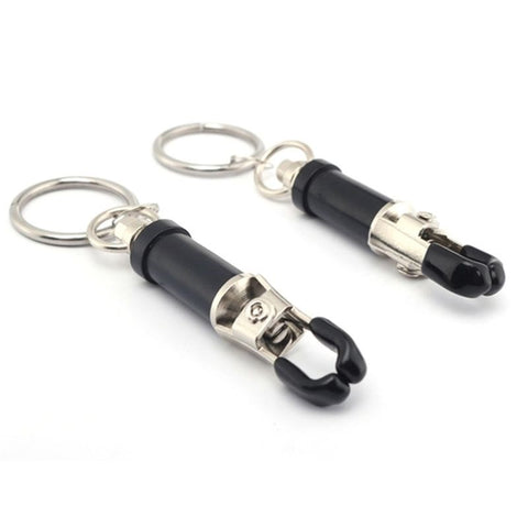 Bondage Ring Barrel Clamps - Breast and Nipple Toys