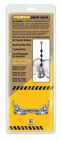 Boneyard Drop-Kick Ass Trainers - Anal Beads and Balls
