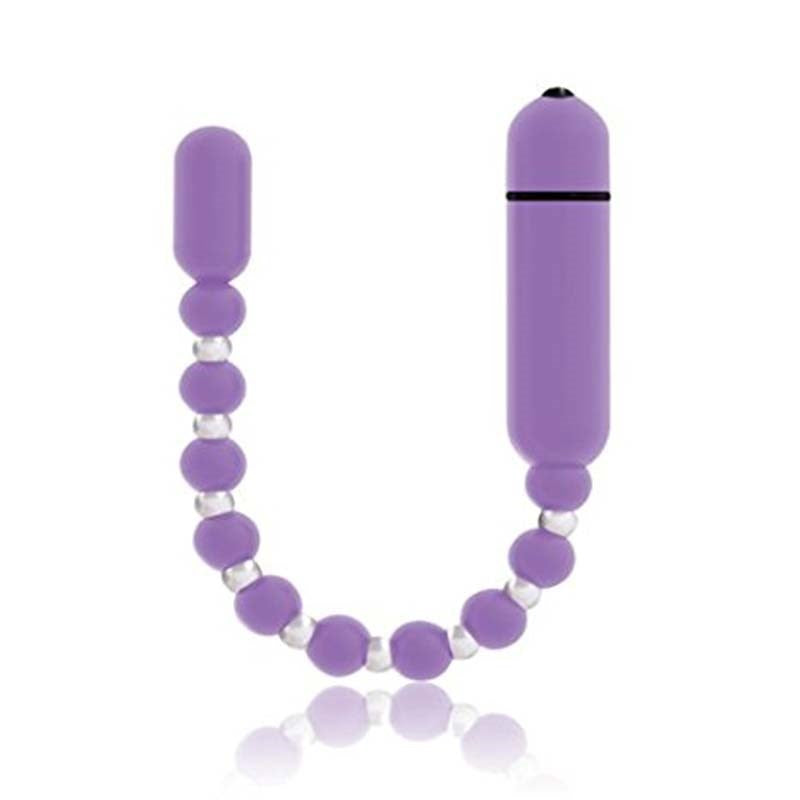 Booty Beads with Functions Purple - - Anal Beads and Balls