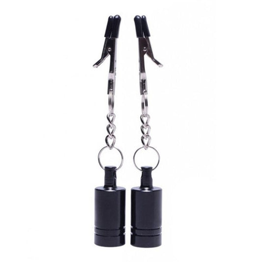 Burden Cylinder Nipple Weight Clamps - Breast and Nipple Toys