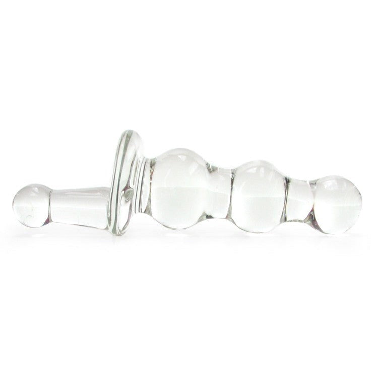 ButtMan's Viewable Glass Butt Plug Curves - - Glass Sex Toys