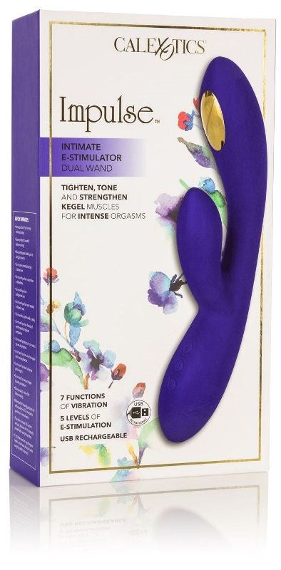 CalExotics Impulse Intimate E-Stimulator Dual Wand - Rabbit Vibrators