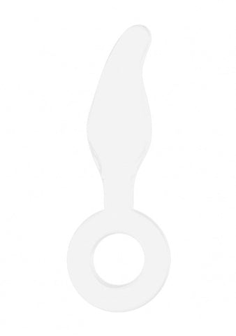 Chrystalino Gripper White - Glass Sex Toys