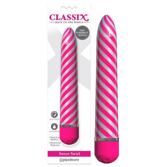 Pipedream Classix Sweet Swirl Bullet Vibrator - Bullet Vibrators