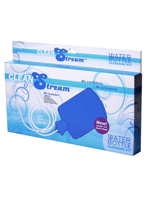 CleanStream 3 Quart Water Bottle Cleansing Kit Blue - - Enemas and Douches