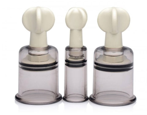 Clit and Nipple Suckers Set - Breast and Nipple Toys