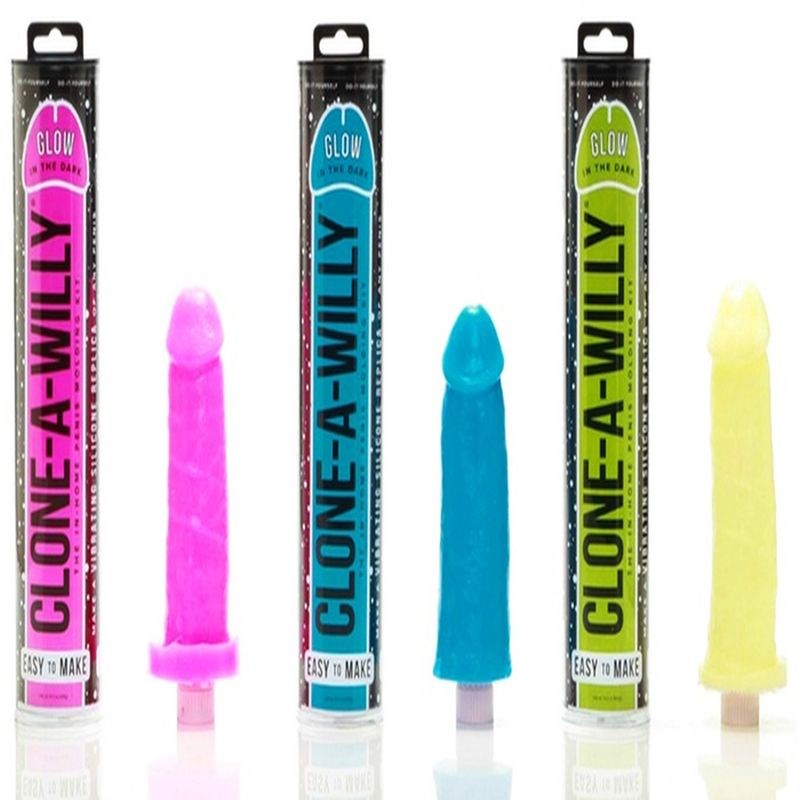 Personalized Pleasure - Clone-A-Willy Vibrating Silicone Replica - Moulding Kits