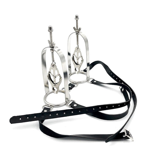 Clover Clamp Nipple Stretcher With Strap - Breast and Nipple Toys