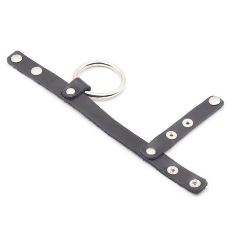 Cock Ring Harness With Ball Divider - Ball and Cock Toys