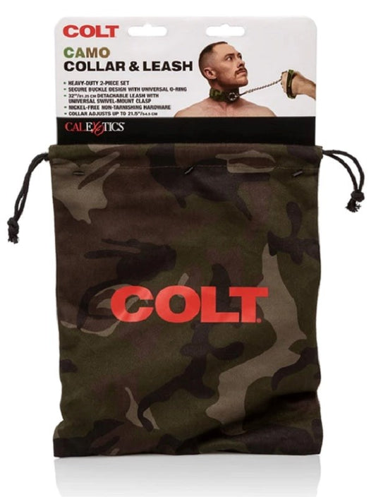 Colt Camo Collar and Leash - Collars and Leads