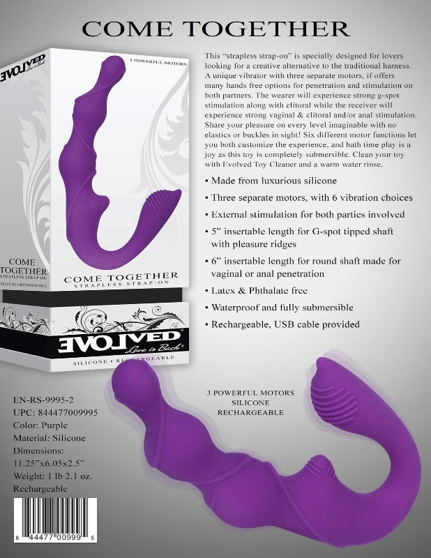 Come Together Strapless Strap-On - - Strap On Sextoys