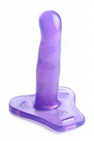 Comfort Ride Strap On Harness with Purple Dildo - Strap On Sextoys