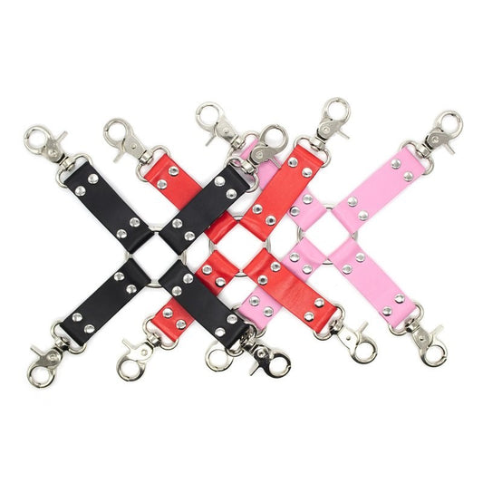 Cross Hog Tie Clip - Cuffs and Restraints