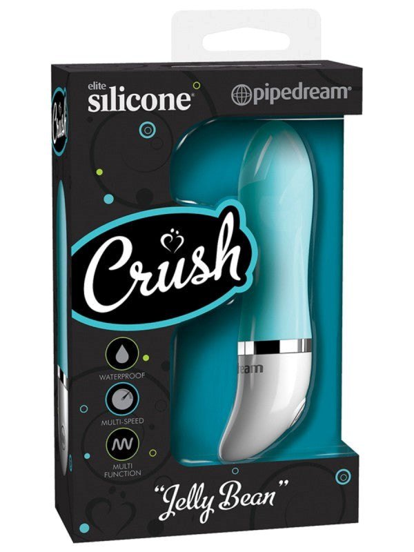 Pipedream Crush Jelly Bean Silicone G-Spot Vibrator - Waterproof Vibrators