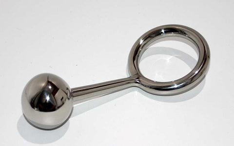 Crusty Cock Ring With Anal Ball Option - Spreaders and Hangers