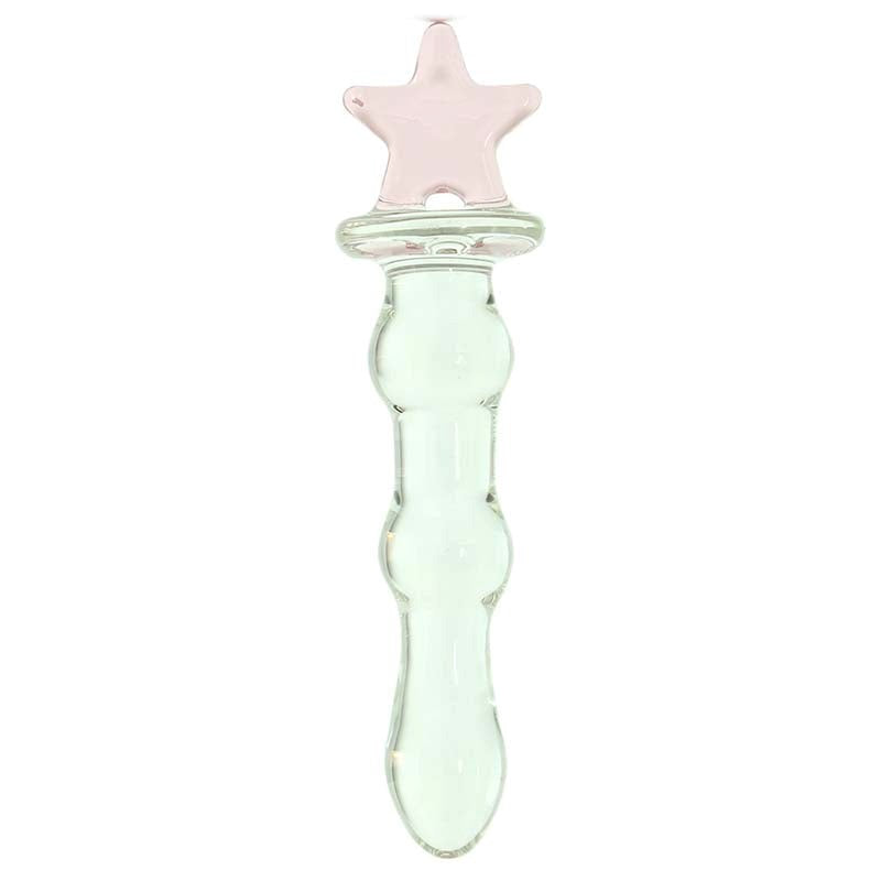 Crystal Superstar Glass Dildo - - Glass Sex Toys