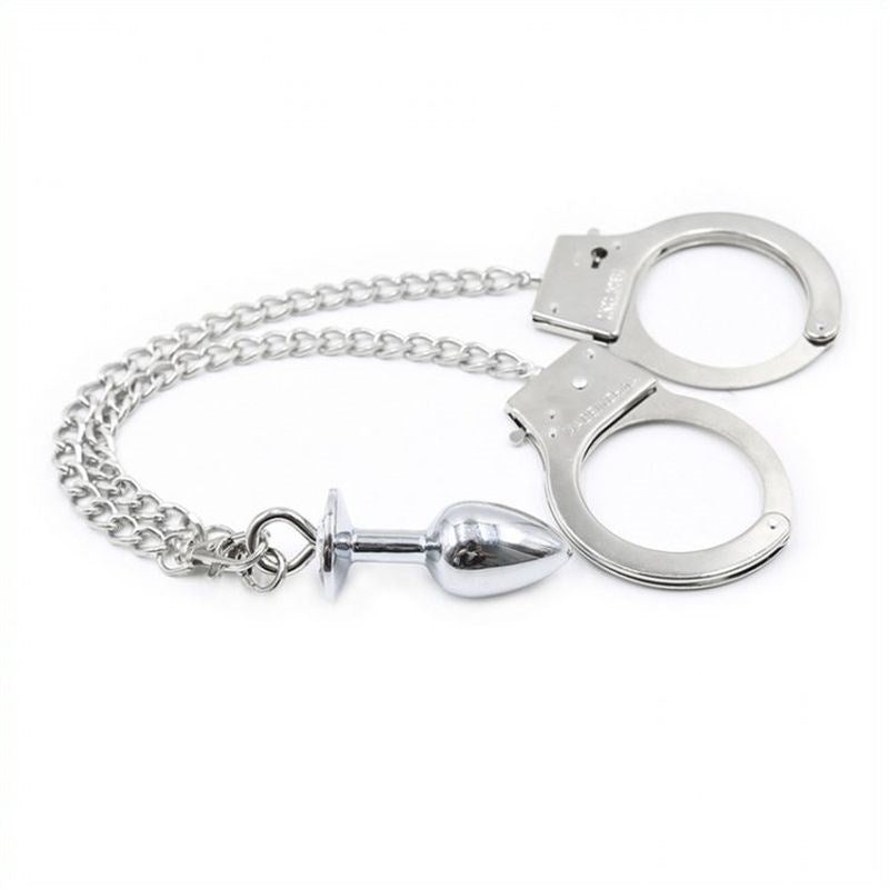 Cuffs With Butt Plug - - Cuffs And Restraints