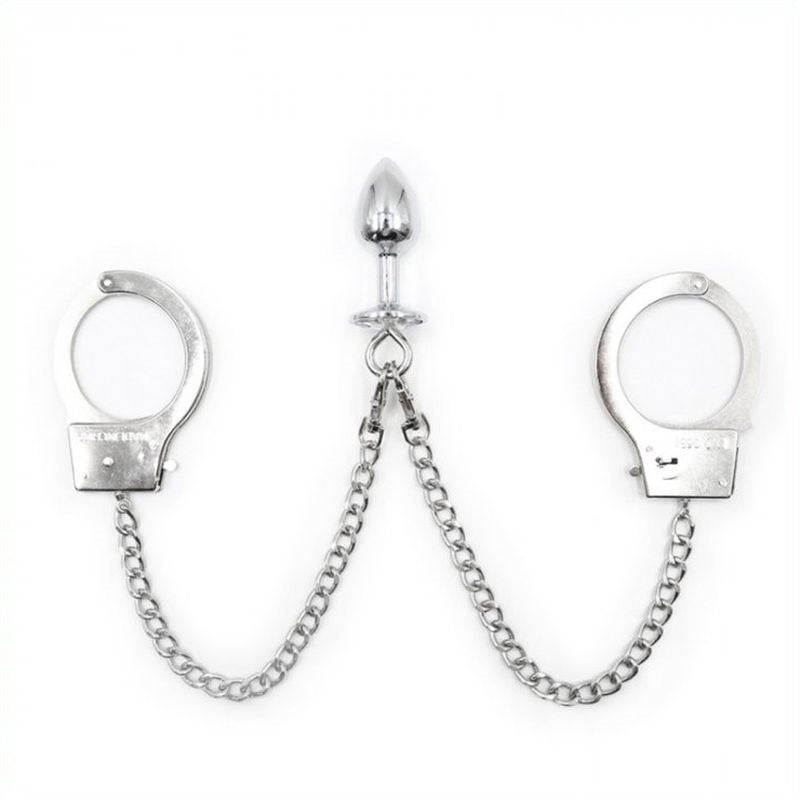 Cuffs With Butt Plug - - Cuffs And Restraints