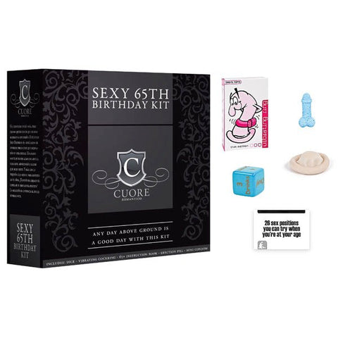 CUORE Sexy 65th Birthday Kit - Sex Games, Coupons and Tricks
