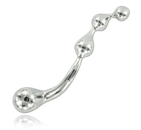 Curved Metal G-Wand - Steel Sex Toys