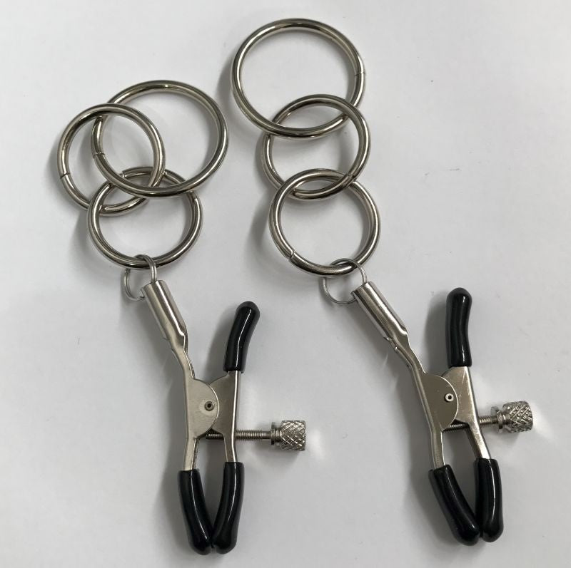 Custom Creations Nipple Clamps - - Nipple and Clit Clamps