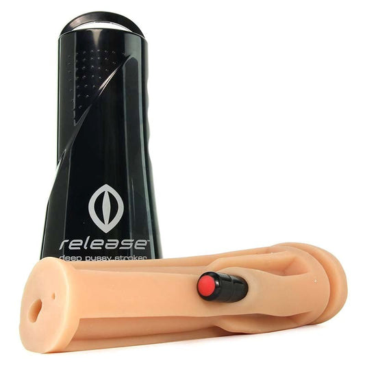 Cyberskin Release Deep Pussy Stroker - Masturbators and Strokers