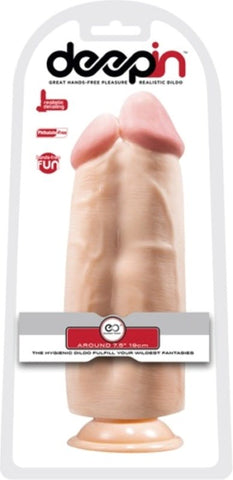 DeepIn 7.5 inch Double Realistic Dong - Realistic Dildos