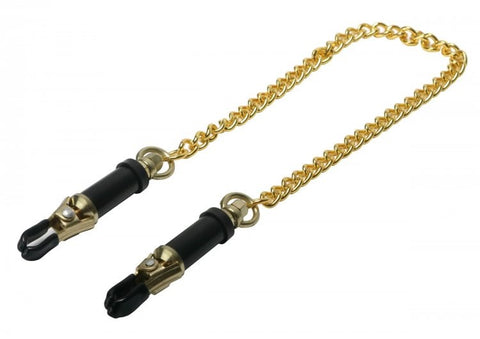 Deluxe Adjustable Nipple Clamps - Breast and Nipple Toys