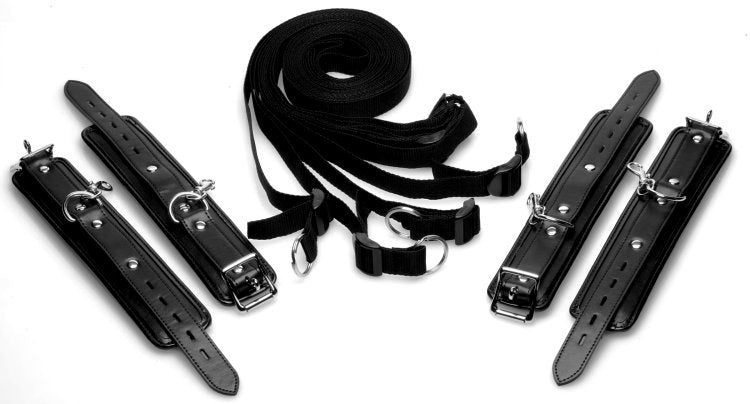 Deluxe Bed Restraint Kit - - Bondage Kits